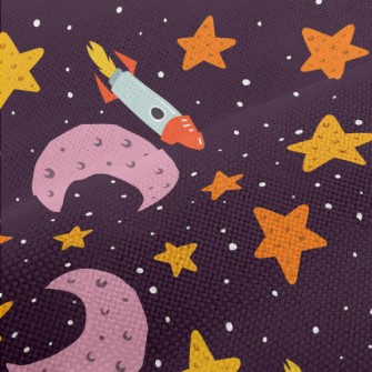Star Moon Rocket Performance Linen