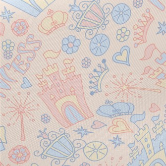 Beautiful Fairytale Castle Twill