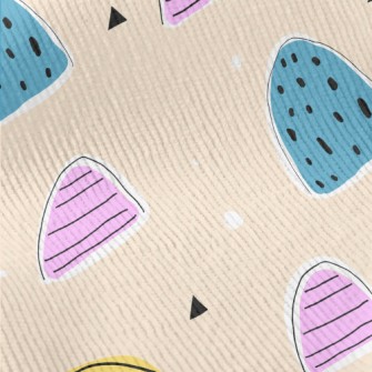 Triangular Blocks Of Different Standard Corduroy