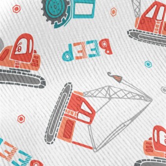 Excavator Crane Truck Standard Corduroy