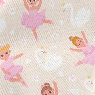 Ballet Girl Dancing Hard Standard Corduroy