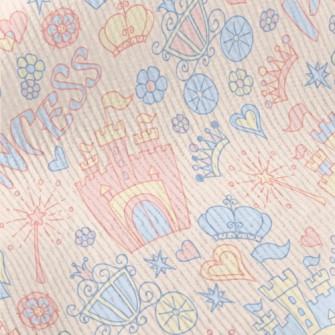 Beautiful Fairytale Castle Standard Corduroy
