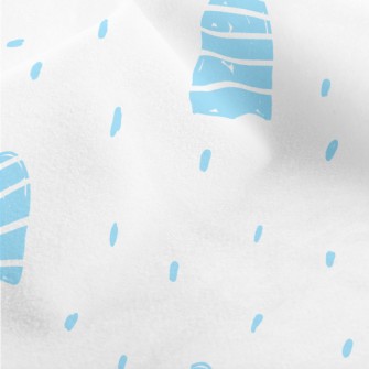 Cut Rectangular Block Micro Fleece