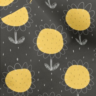 Coil Sunflower Micro Fleece