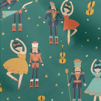 Nutcracker Character Micro Fleece