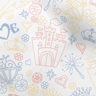 Princess Dream Castle Micro Fleece