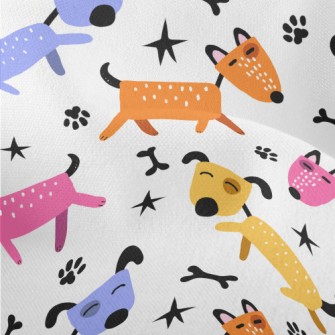 Smiling Puppy Lightweight Performance Linen