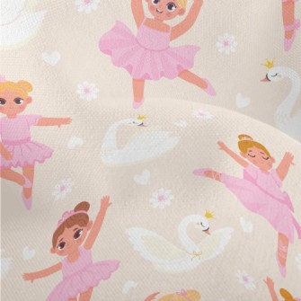 Ballet Girl Dancing Hard Lightweight Performance Linen