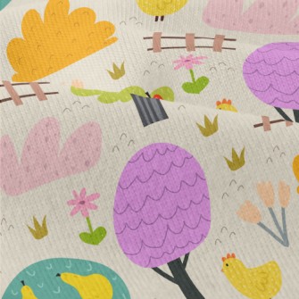 Cute Farm Chicken Modern Jersey