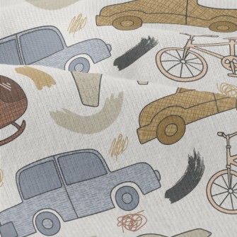 Retro Cars And Planes Modern Jersey