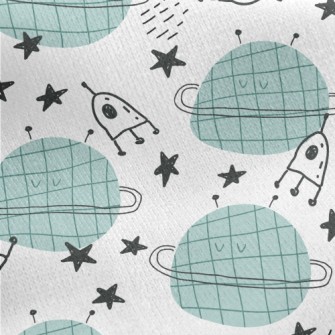 Line Planet Rocket Jersey Backed Fleece