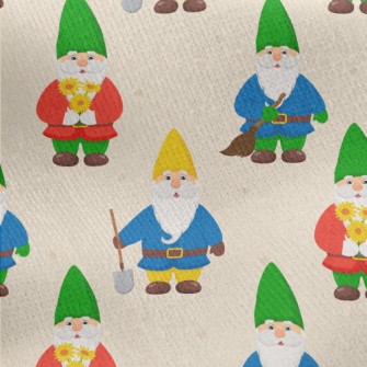 Cute Dwarf Jersey Backed Fleece