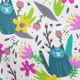 Fun Forest Kitten Pongee