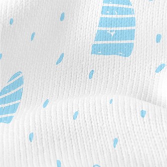 Cut Rectangular Block Stretch Jersey