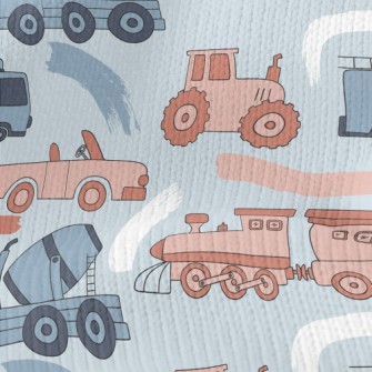 Car Train Cement Truck Stretch Jersey