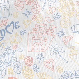 Princess Dream Castle Stretch Jersey