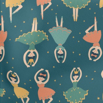 Elegant Ballet Dancer Lightweight Cotton Poplin