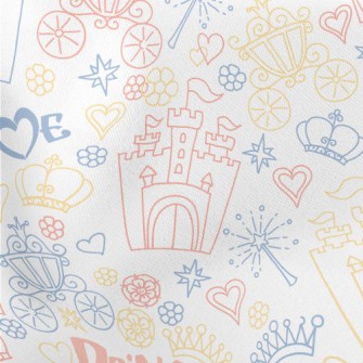 Princess Dream Castle Lightweight Cotton Poplin