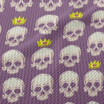 Crown Skull Birdseye Piqué