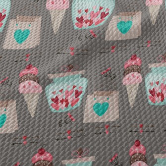 Love Paper Bag Gift Birdseye Piqué