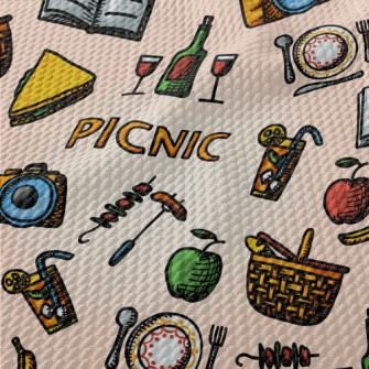 Leisure Picnic Record Birdseye Piqué