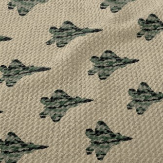 Camouflage Fighter Birdseye Piqué