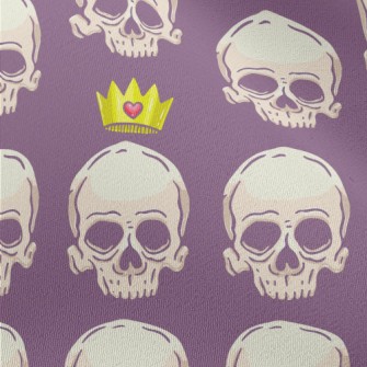 Crown Skull Chiffon
