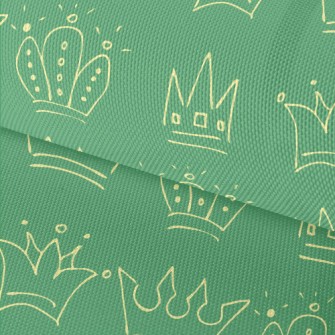 Line Pattern Crown Waterproof Oxford