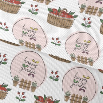 Happy Flower Orchard Waterproof Oxford