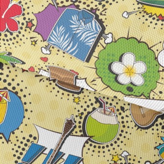 Beach Vacation Waterproof Oxford