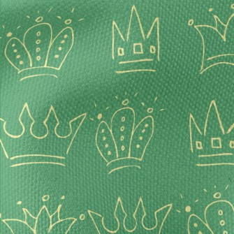 Line Pattern Crown Waterproof Canvas