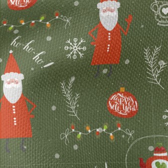 Slim Santa Claus Waterproof Canvas