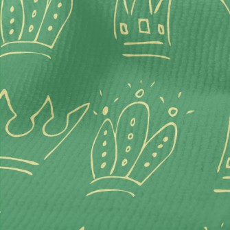 Line Pattern Crown Terry