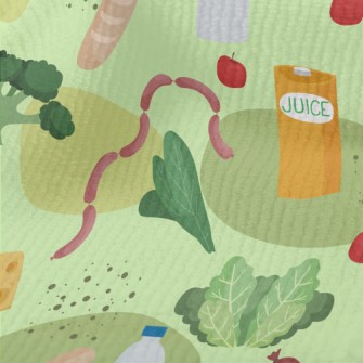 Nutritious Vegetables And Meat Terry