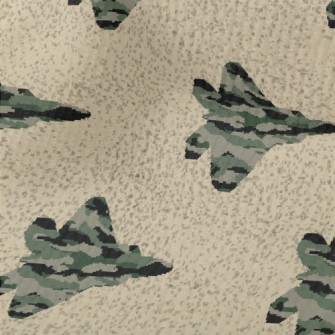 Camouflage Fighter Terry