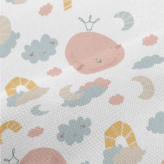 Smiley Moon Rainbow Performance Linen