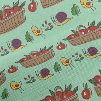Little Snail Taking A Walk Performance Linen