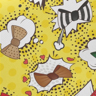 Colorful Bow Design Twill