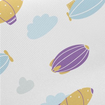 Cute Flying Ship Twill