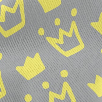 Small Cute Crown Standard Corduroy