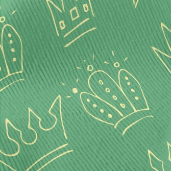 Line Pattern Crown Standard Corduroy