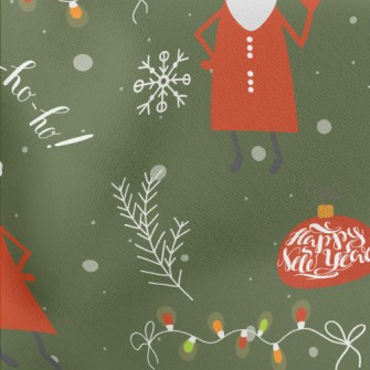 Slim Santa Claus Stretch Ponte