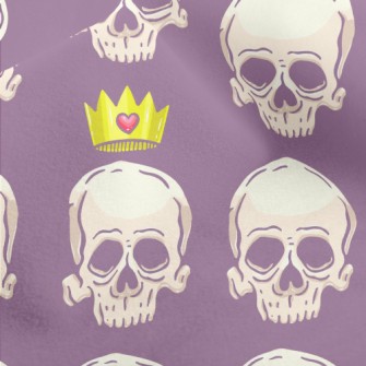 Crown Skull Micro Fleece