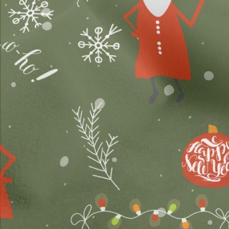 Slim Santa Claus Micro Fleece