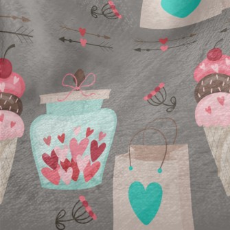 Love Paper Bag Gift Minky