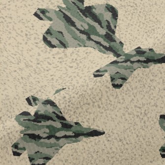 Camouflage Fighter Piqué
