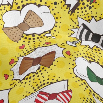 Colorful Bow Design Lightweight Performance Linen