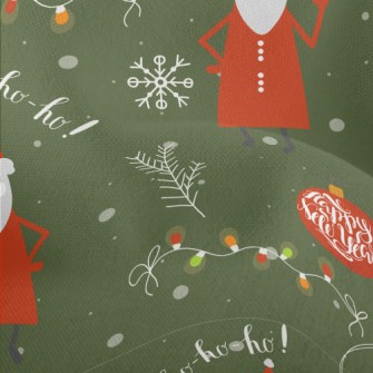 Slim Santa Claus Lightweight Performance Linen