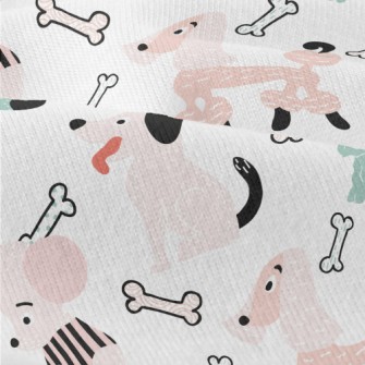 Lively Two-color Puppy Modern Jersey