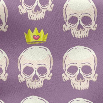 Crown Skull Jersey Backed Fleece